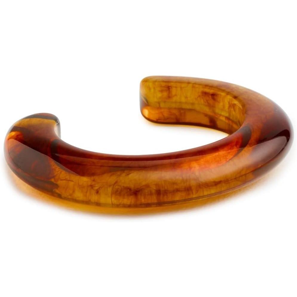 imageLizzie Fortunato Womens Ridge Cuff In TortoiseBrown