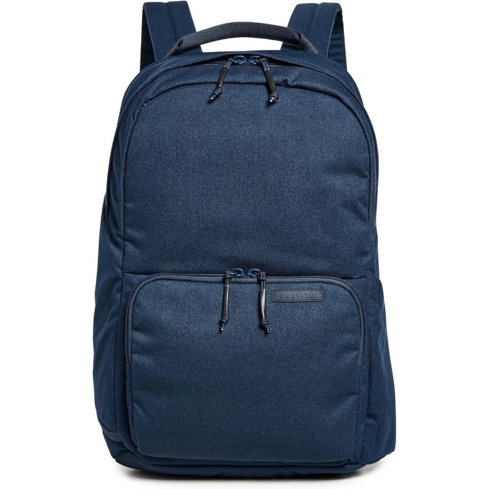 imageThe Brevite Backpack  Casual daypack backpacks for every function Compact but spacious 18L aesthetic traveling backpack with laptop compartment BlackNavy Blue