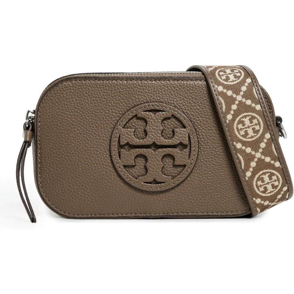 imageTory Burch Womens Mini Miller Crossbody BagWild Mushroom