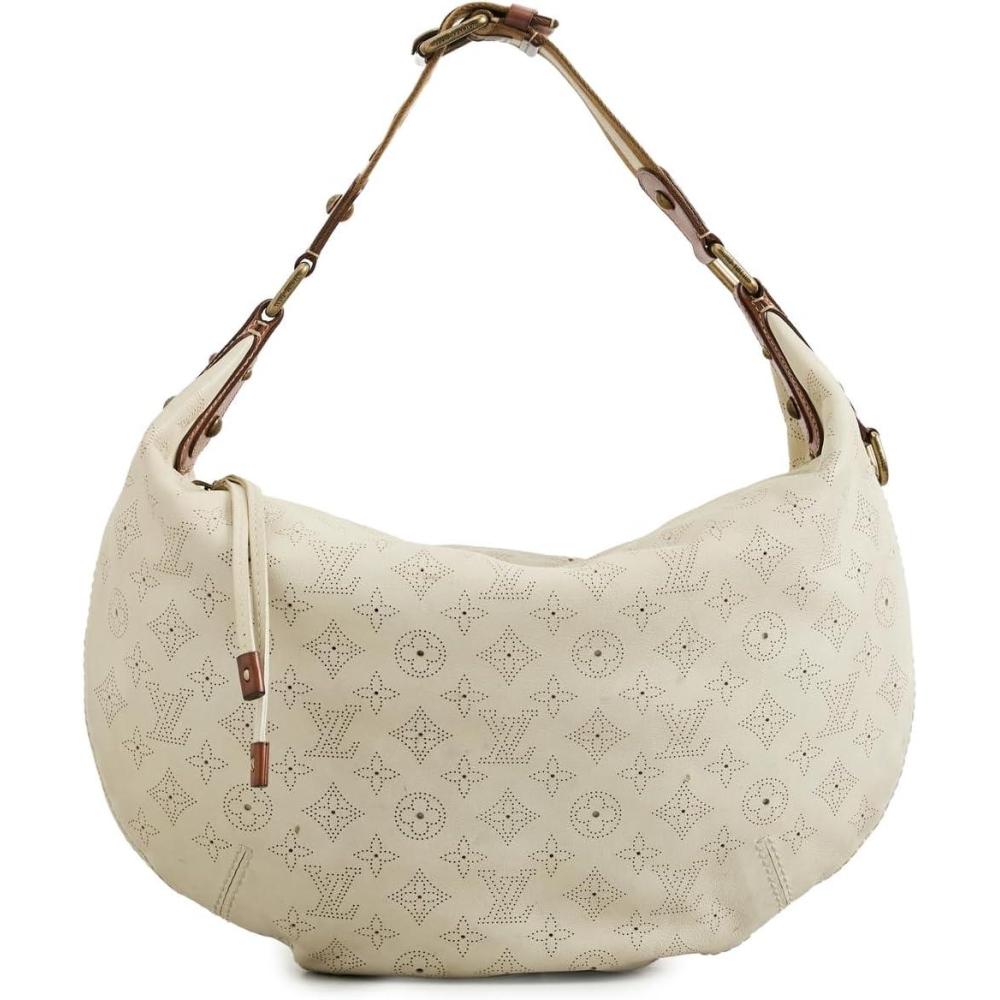 imageWomens PreLoved Louis Vuitton Onata GM Shoulder Bag EmprienteWhite