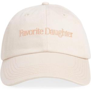 Favorite Daughter Women’s Classic Logo Baseball Cap(Khaki W/ Clay)