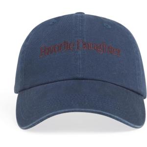Favorite Daughter Women’s Classic Logo Baseball Cap(Navy/Burgundy)