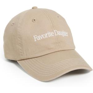 Favorite Daughter Women’s Classic Logo Baseball Cap(Taupe)