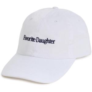 Favorite Daughter Women’s Classic Logo Baseball Cap(White)