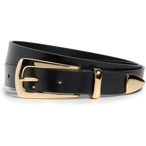 Favorite Daughter Women’s The Statement Belt(Black/Gold)