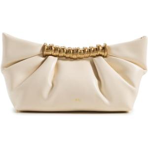 JW PEI Women’s Leia Pleated Clutch(White)