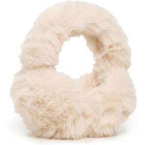 Jocelyn Women’s Faux Fox Earmuffs(Beige)