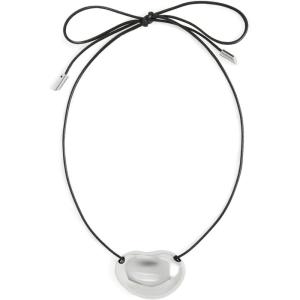 LELET NY Women’s Zoe Cord Necklace(Rhodium)