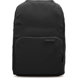 The Brevite Backpack – Casual daypack backpacks for every function. Compact but spacious 18L aesthetic traveling backpack with laptop compartment. (Black)(Triple Black)