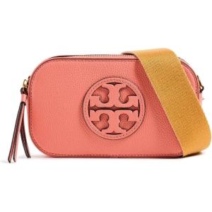 Tory Burch Women’s Mini Miller Crossbody Bag(Coral Crush)