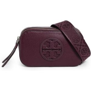 Tory Burch Women’s Mini Miller Crossbody Bag(Dark Carmine)