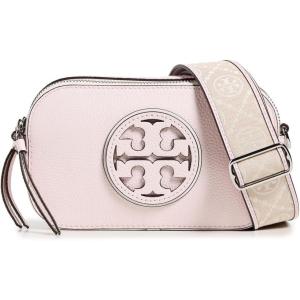 Tory Burch Women’s Mini Miller Crossbody Bag(Pale Pink)