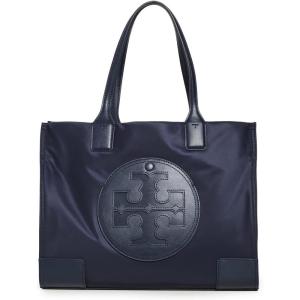 Tory Burch Women’s Small Ella Tote(Tory Navy)