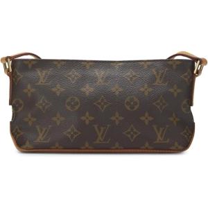 WHAT GOES AROUND COMES AROUND Women’s Pre-Loved Louis Vuitton Monogram Trotteur Bag(Brown)
