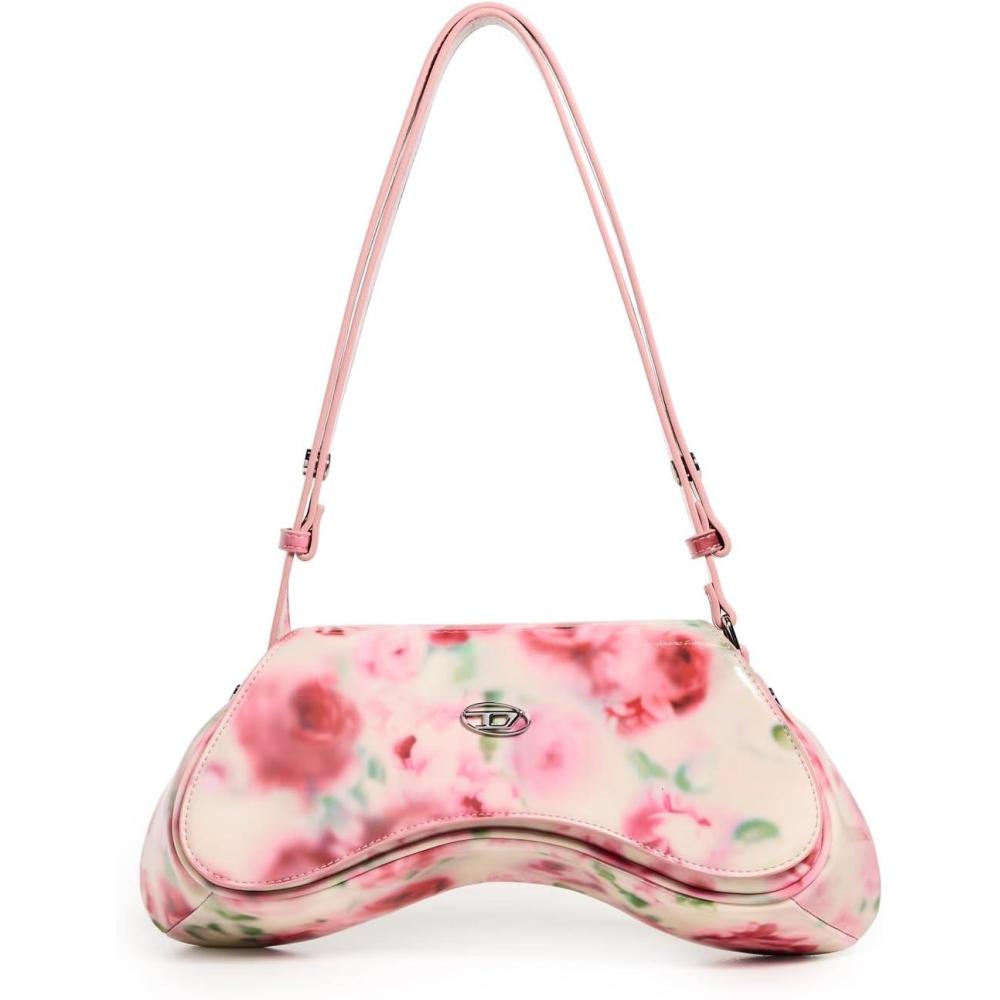imageDiesel Womens Play CrossbodyWhitePink Roses