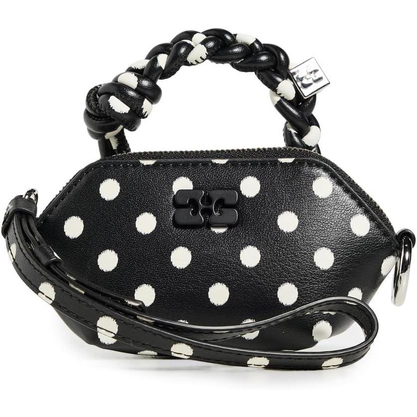 imageGanni Womens Bou Nano Printed BagBlack