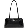 imageTory Burch Womens Crinkle Leather Small Marshmallow SatchelBlack