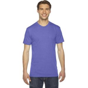 American Apparel mens Tr401w(Tri Orchid)