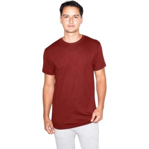 American Apparel mens Tr401w(Tri-red)