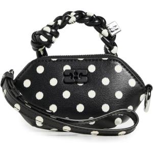 Ganni Women’s Bou Nano Printed Bag(Black)