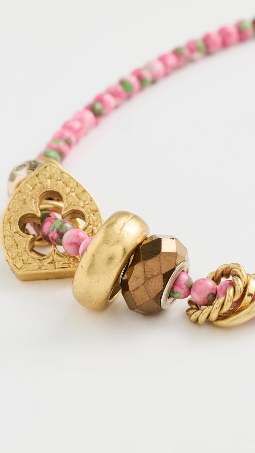 imageElizabeth Cole Womens Ines NecklaceLight Pink