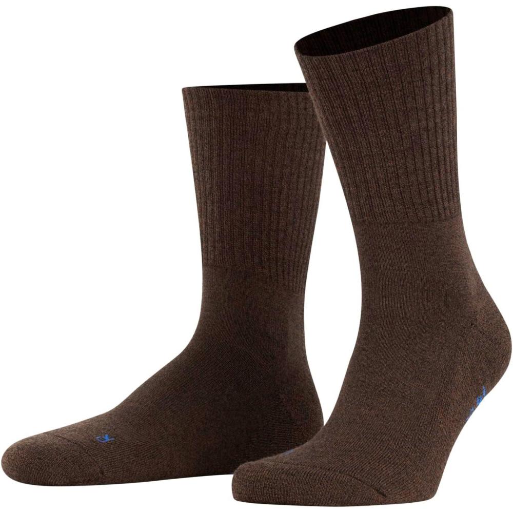 imageFALKE Unisex Walkie Light Wool Socks 1 PairBrown Dark Brown 5450