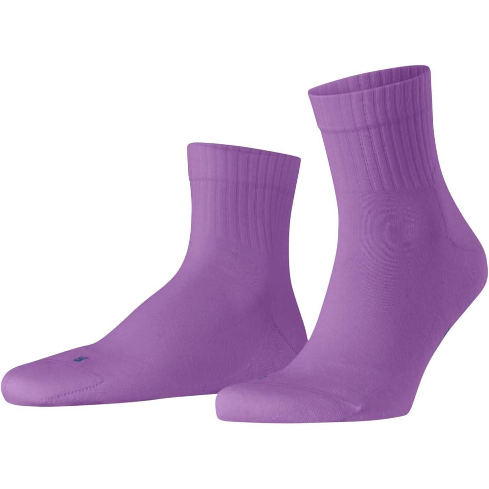 imageFALKE Unisex Walkie Light Wool Socks 1 PairPurple Pink Iris 8943 Rib