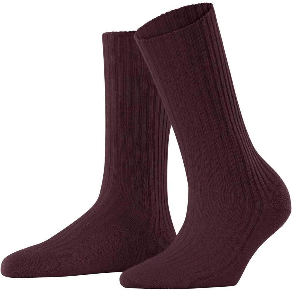 imageFALKE Unisex Walkie Light Wool Socks 1 PairRed Barolo 8596