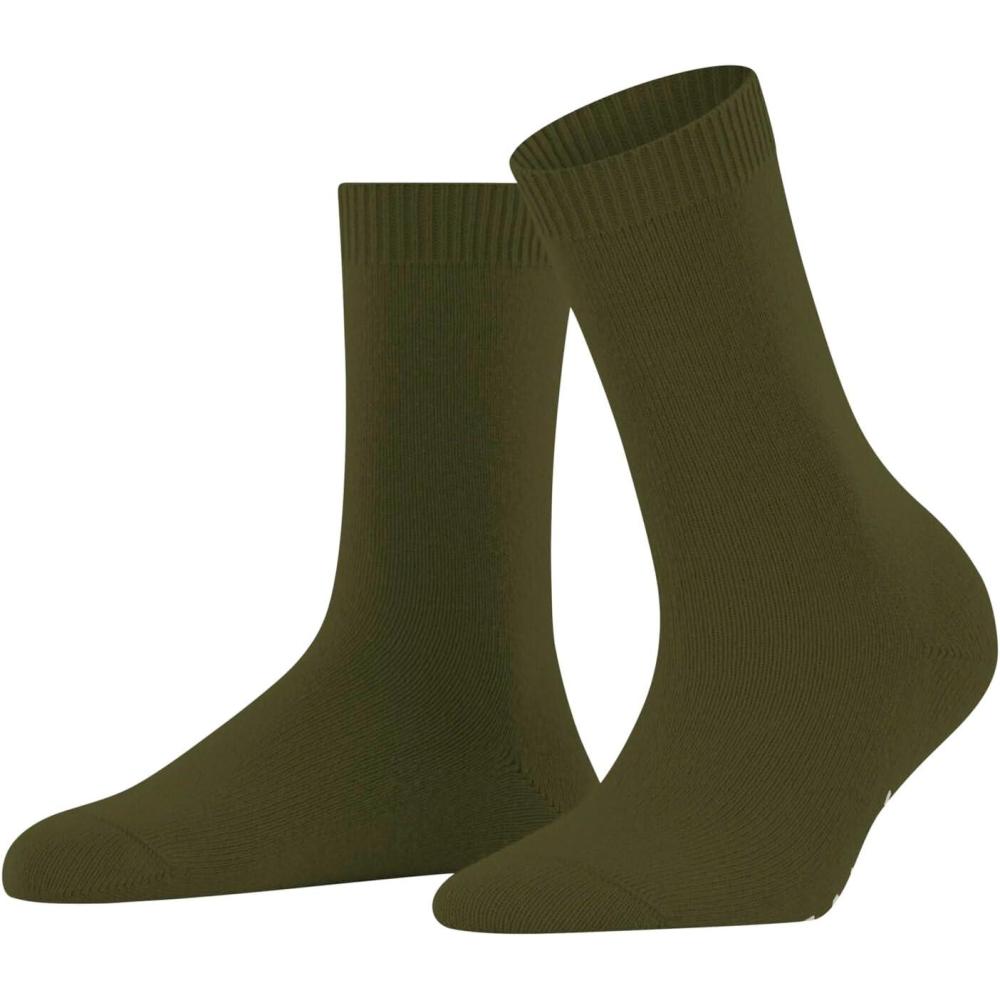 imageFALKE Women Cosy Wool Crew Cut W 1 PairSocks7436Artichoke