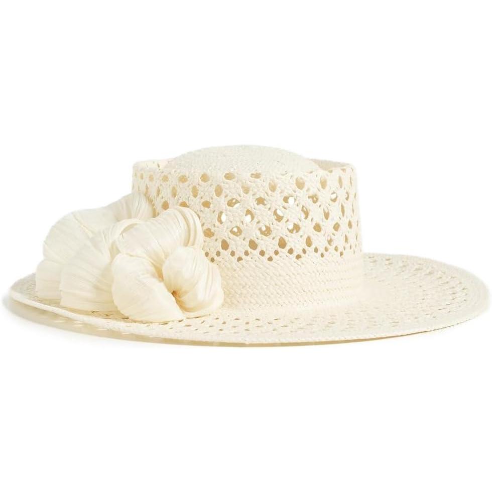 imageLele Sadoughi Womens Zaha Straw HatNatural