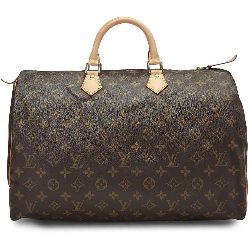 imageWhat Goes Around Comes Around Womens PreLoved Louis Vuitton Monogram Speedy 40 Duffle Brown One SizeBrown