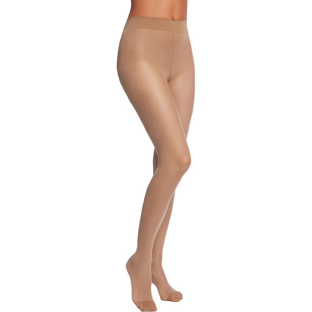 imageWolford Pure 10 Denier Tights Sheer Hosiery Pantyhose Elegance ampamp Comfort For Women Unmatched Quality Breathable DurableCaramel