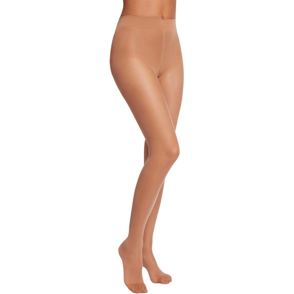 imageWolford Pure 10 Denier Tights Sheer Hosiery Pantyhose Elegance ampamp Comfort For Women Unmatched Quality Breathable DurableGobi