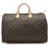 imageWhat Goes Around Comes Around Womens PreLoved Louis Vuitton Monogram Speedy 40 Duffle Brown One SizeBrown