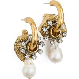 Elizabeth Cole Women’s Aurmia Earrings(Pearl)