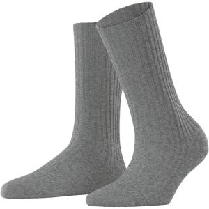 FALKE Unisex Walkie Light Wool Socks, 1 Pair(Grey Mix)