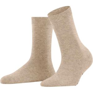FALKE Women Cosy Wool Crew Cut W 1 PairSocks(Beige (Beige Melange 4091))