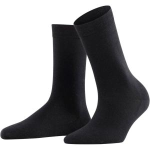 FALKE Women Cosy Wool Crew Cut W 1 PairSocks(Black (Black 3009))