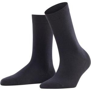 FALKE Women Cosy Wool Crew Cut W 1 PairSocks(Blue (Dark Navy 6379))