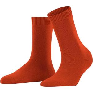 FALKE Women Cosy Wool Crew Cut W 1 PairSocks(Red (Ziegel 8095))