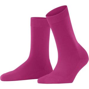 FALKE Women’s Softmerino Socks, Merino Wool Cotton, Crew, 1 Pair(Red (Berry 8390))
