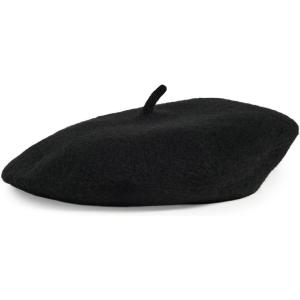 Hat Attack Women’s Classic Beret(Black)