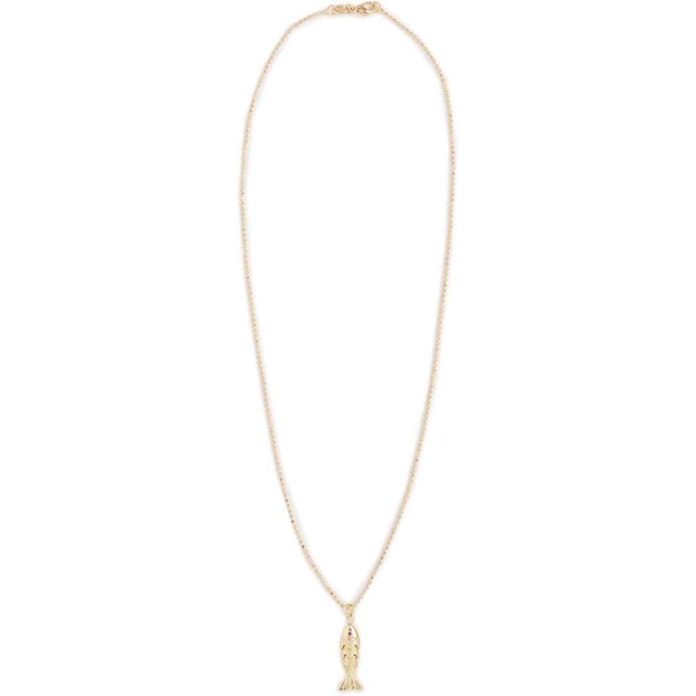 imageAlexa Leigh Womens Gold Fish Ball Chain NecklaceYellow Gold