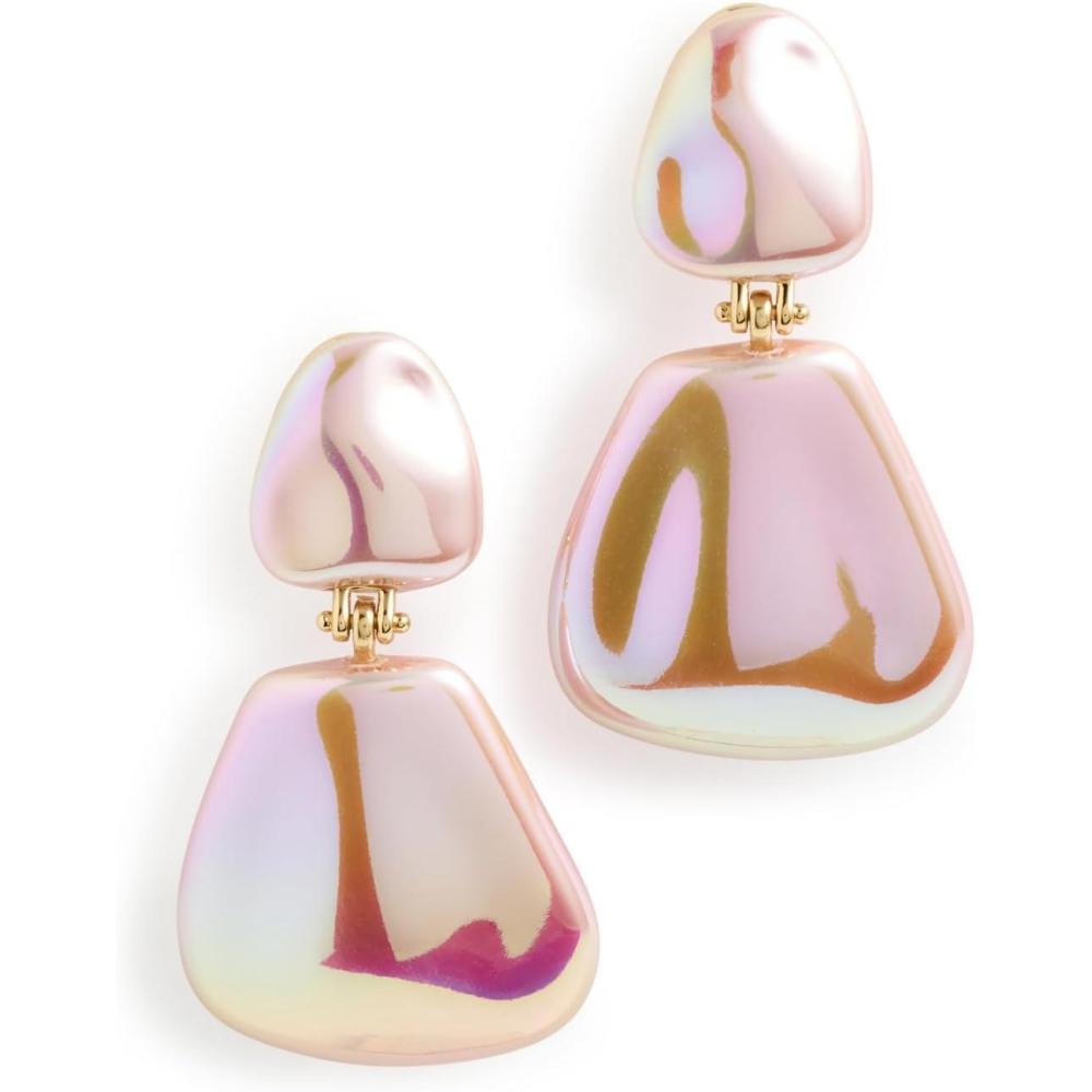 imageLele Sadoughi Womens Vera Drop EarringsRose