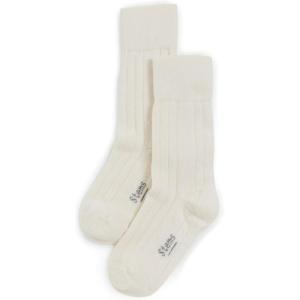 STEMS Women’s Pure 97 Cashmere Socks(Ivory)