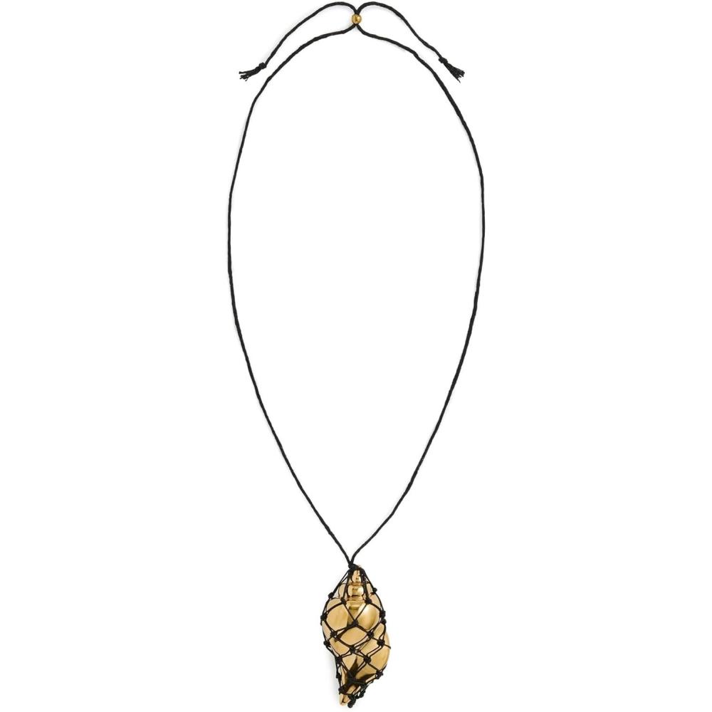 imageHeaven Mayhem Womens Sterling NecklaceBlackGold