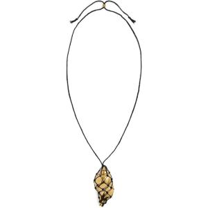 Heaven Mayhem Women’s Sterling Necklace(Black/Gold)