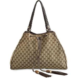 Women’s Pre-Loved Gucci Tassel Tote Bag, Canvas