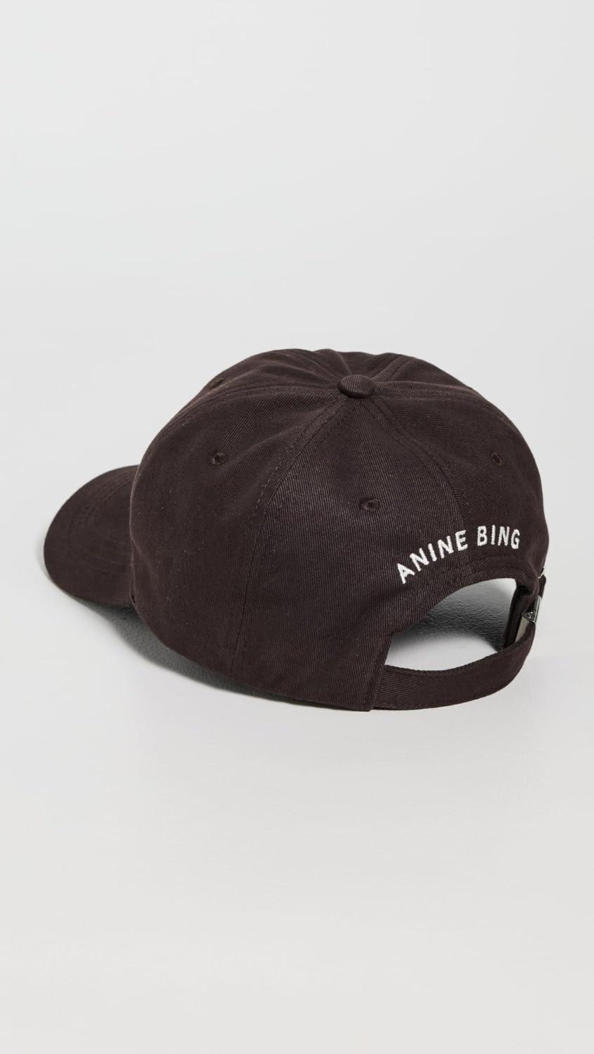 imageANINE BING Womens Jeremy Baseball CapDeep Brown