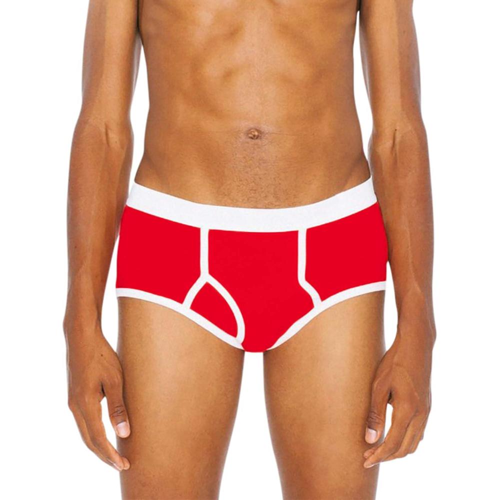 imageAmerican Apparel Mens Baby Rib BriefRed